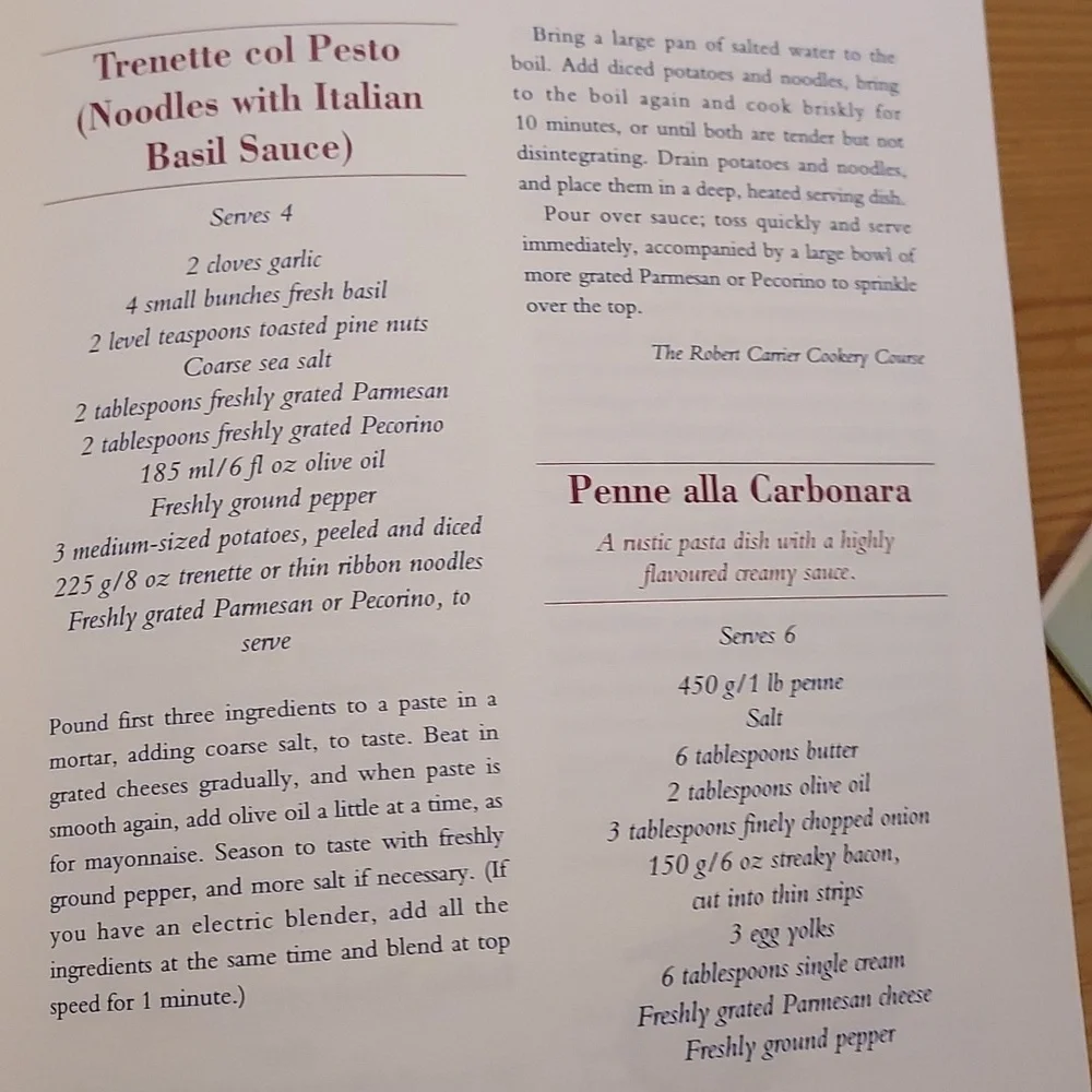 The Best of Robert Carrier Cookbook international cookbook foodie cookbook